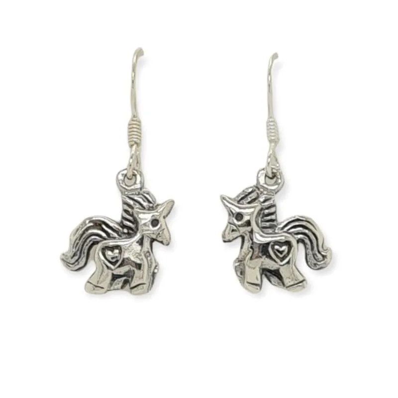 MCJ Jewellery Earrings Cut Unicorn Drop