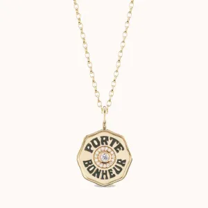 Mini Diamond Halo Porte Bonheur Diamond