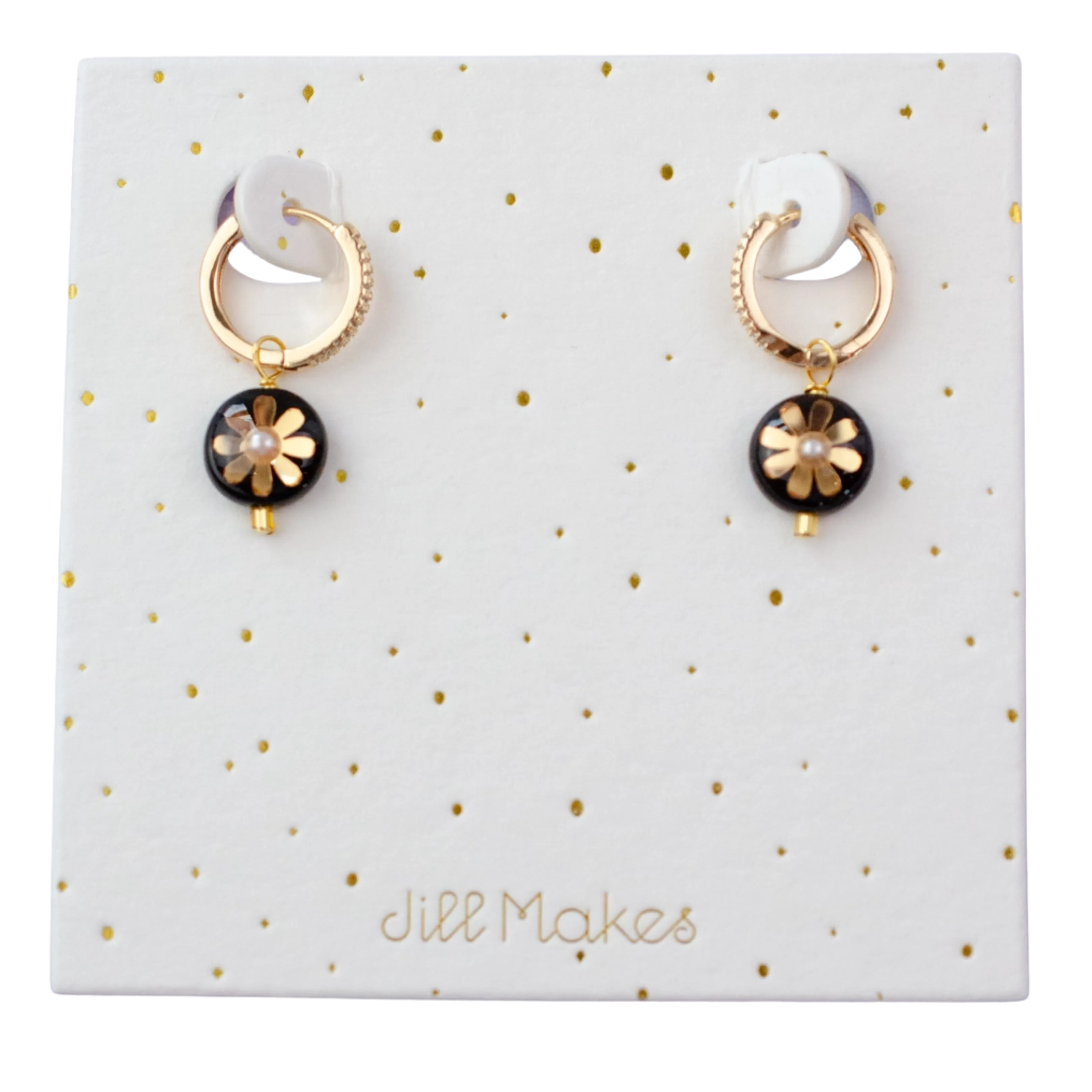 Mira Flower Dangle Earrings