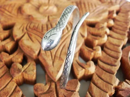 Mischievous Snake Bangle