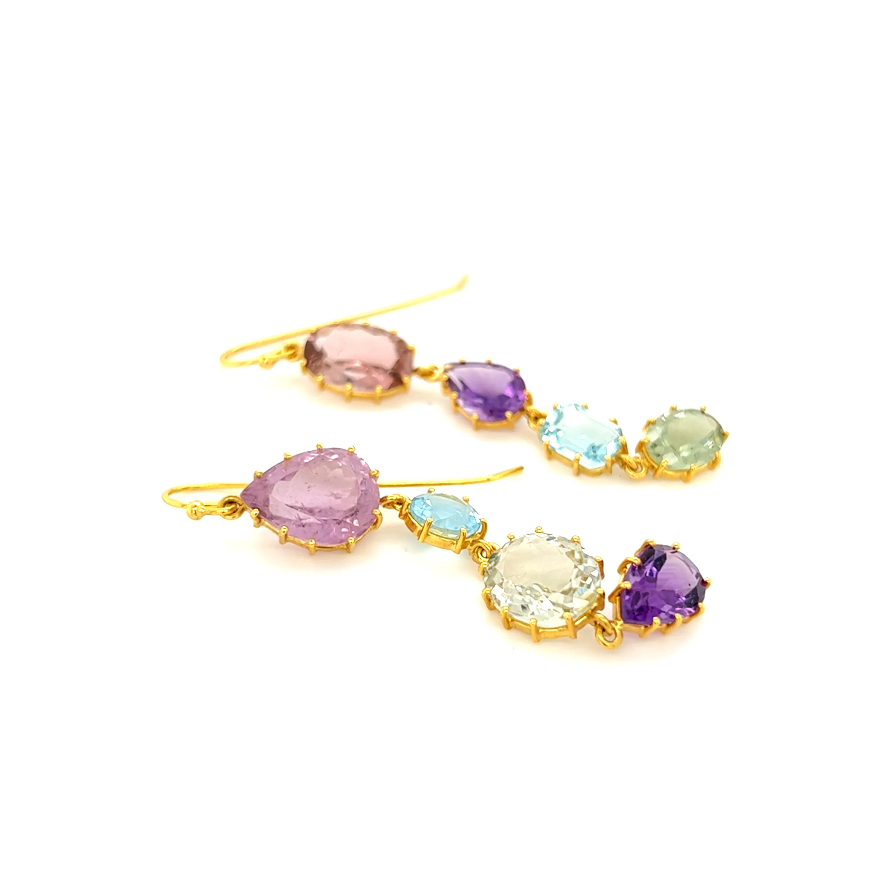Mismatched Drop Earrings 005