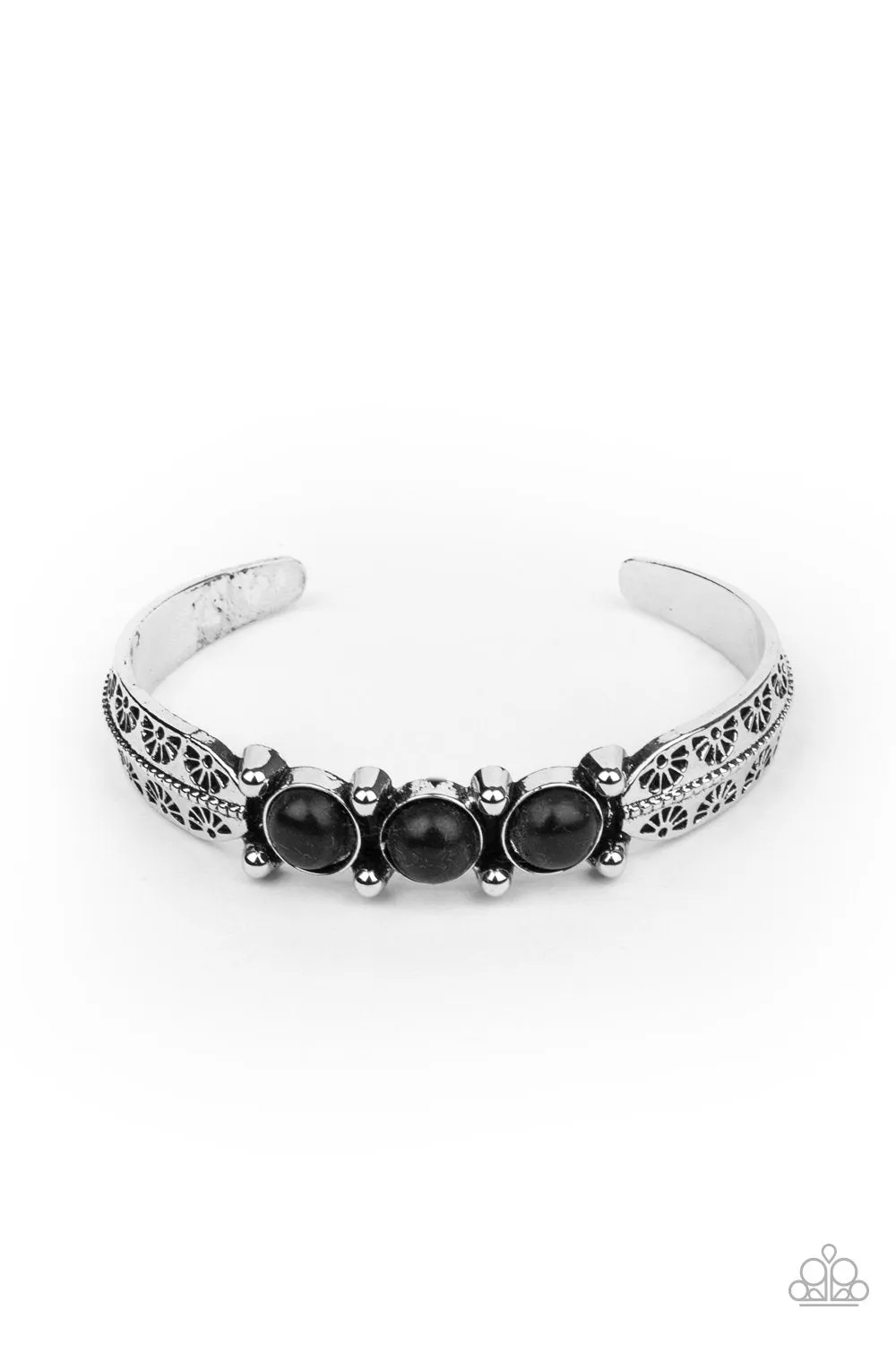 Mojave Glyphs Black Bracelet