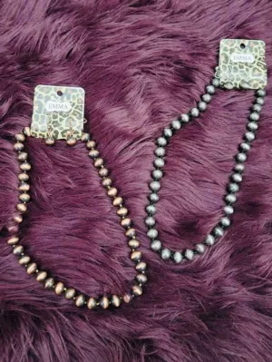 Navajo Pearl Short Necklace