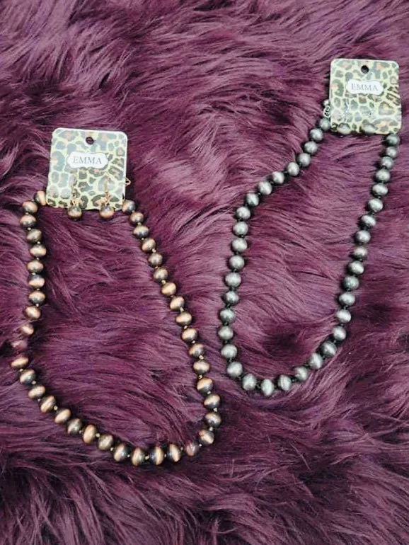 Navajo Pearl Short Necklace