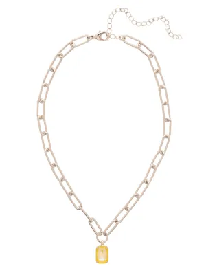 Nia Emerald Pendant Necklace - NFS7PDLTD