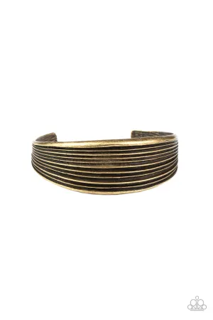 Off The Cuff Couture Brass Bracelet
