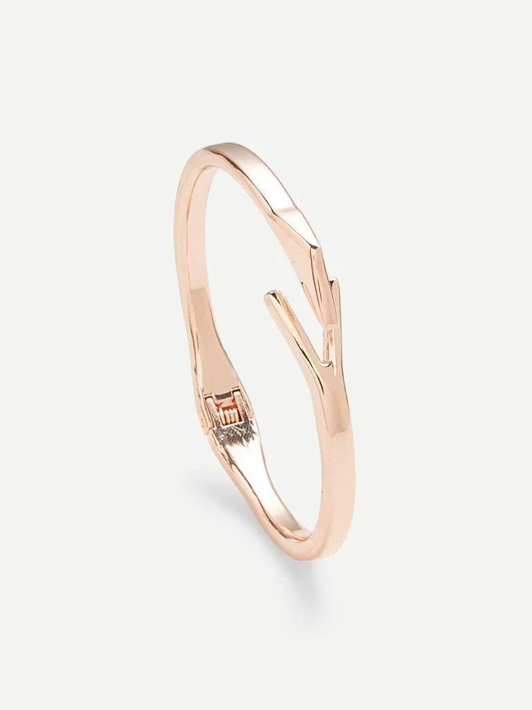 Open Spring Cuff Bangle