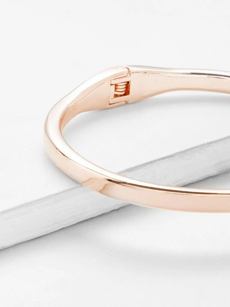 Open Spring Cuff Bangle