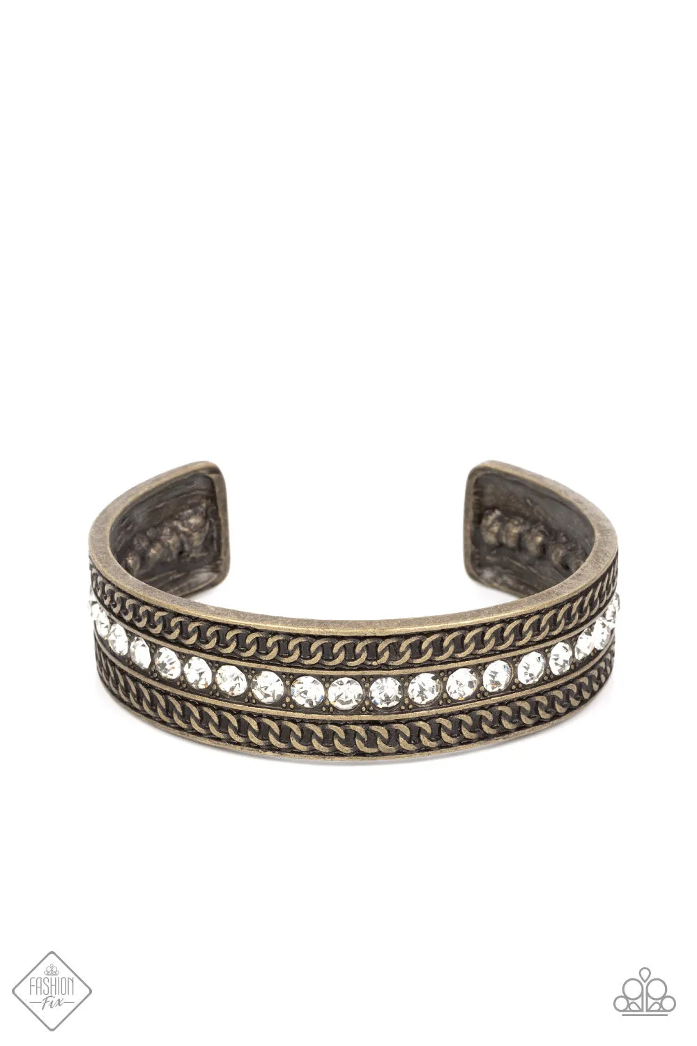 Paparazzi Grit Goals - Brass Bracelet - Fashion Fix