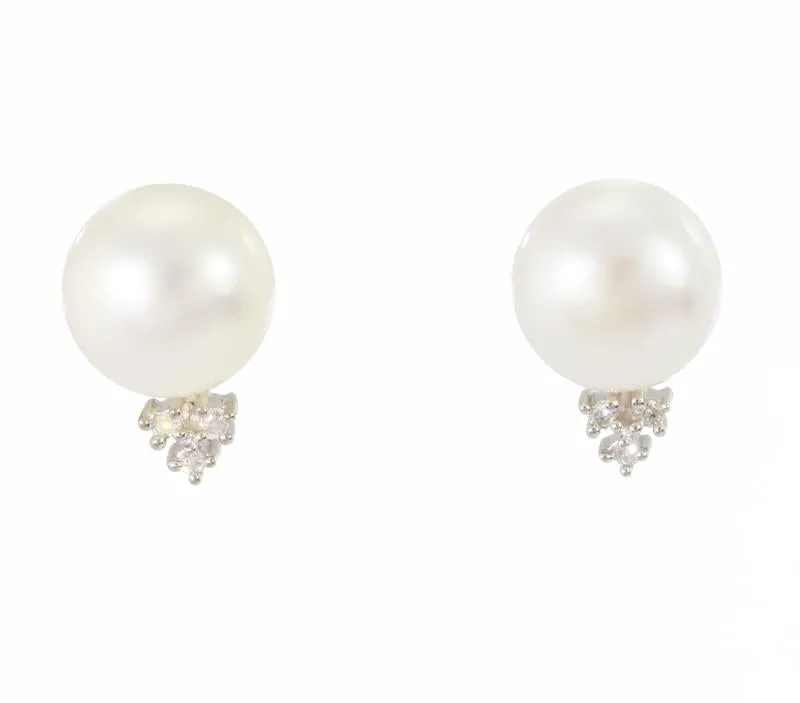 Pearl & Diamond Earring E27264