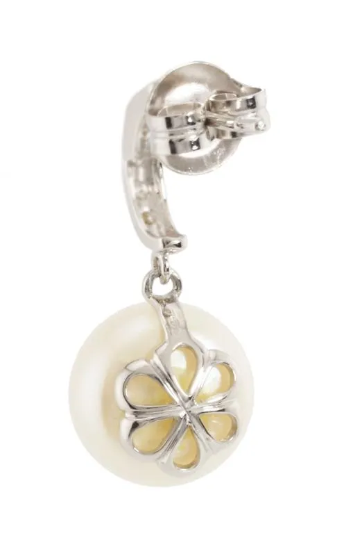 Pearl & Diamond Earrings E26931