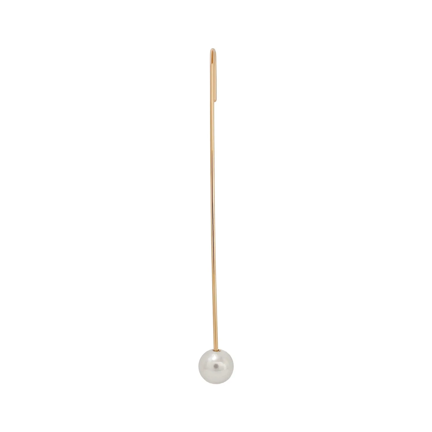Pearl Drop Needle Earring