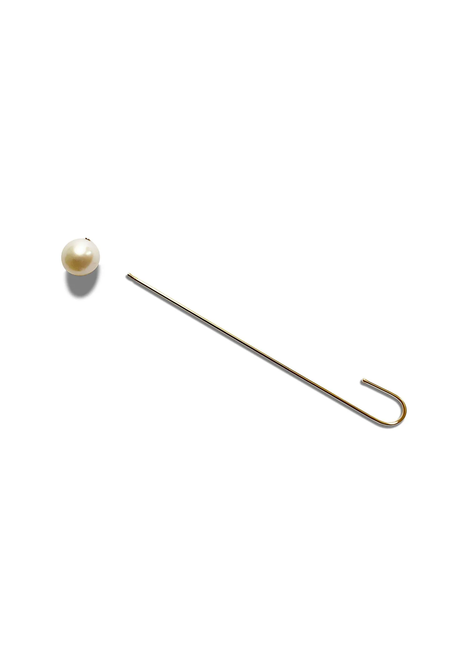 Pearl Drop Needle Earring