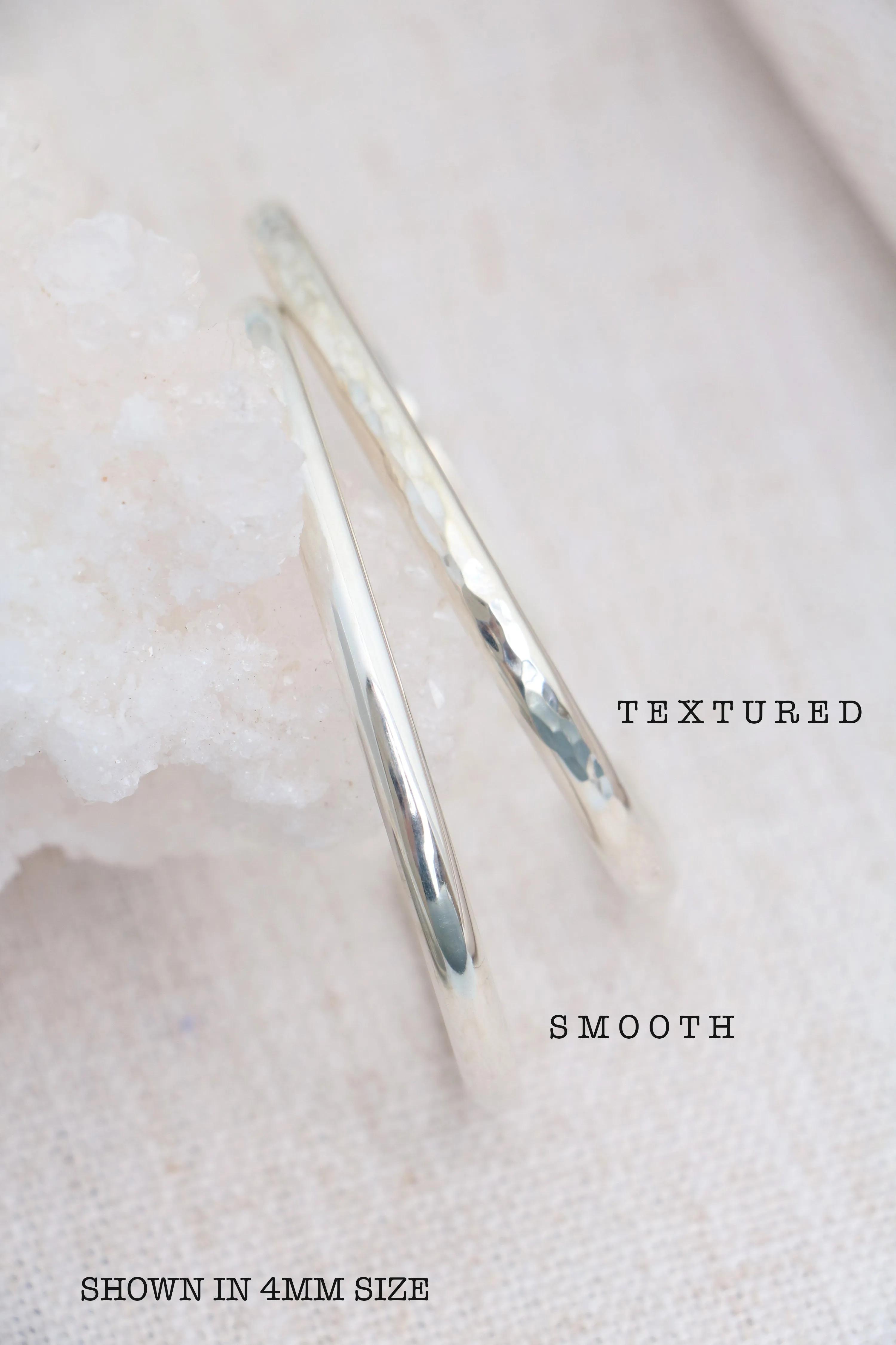 personalized textured cuff {gold   silver }