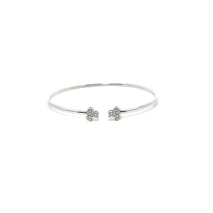 Pre-Owned Tiffany & Co. Diamond Aria Wire Bracelet