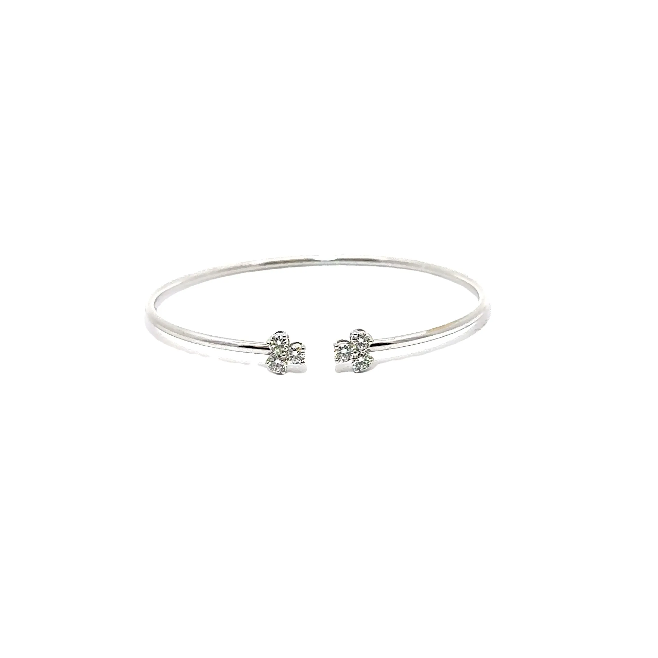 Pre-Owned Tiffany & Co. Diamond Aria Wire Bracelet