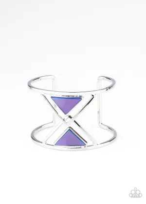 Pyramid Palace Blue Paparazzi Bracelet
