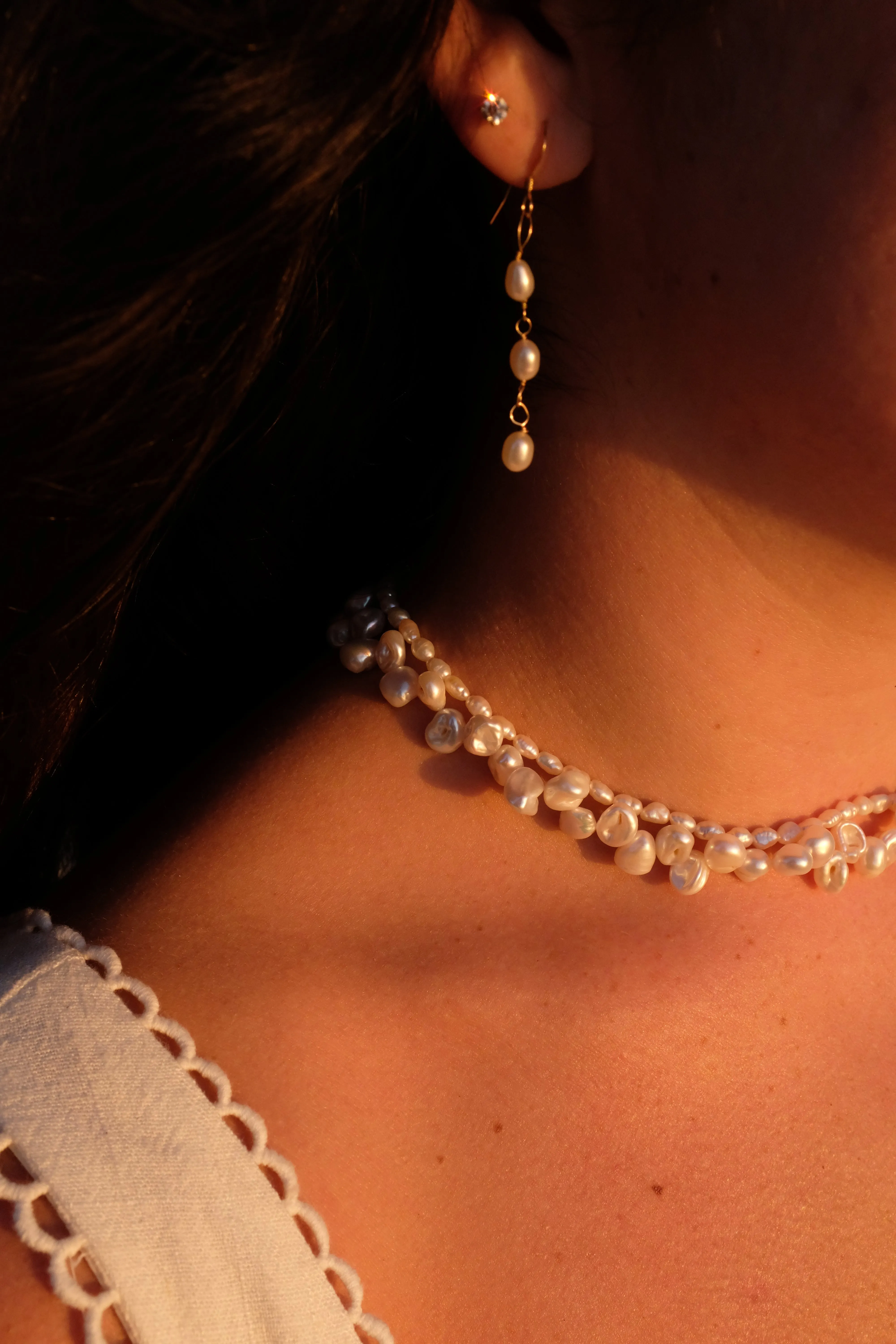 Rain Pearl Earrings