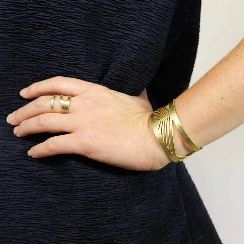 Recast Tilikum Crossing Cuff Bracelet
