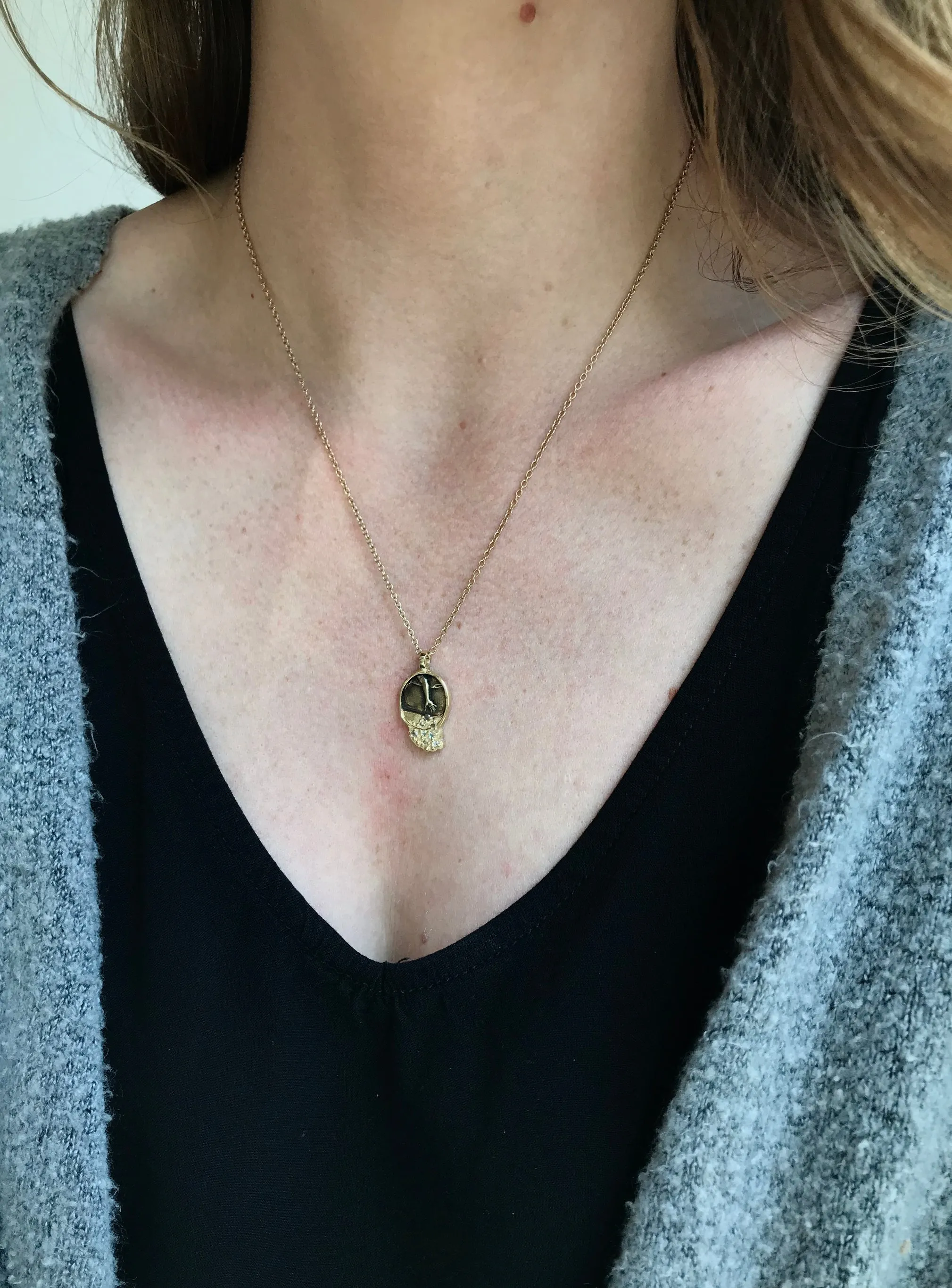 Receiving Diamond Pendant