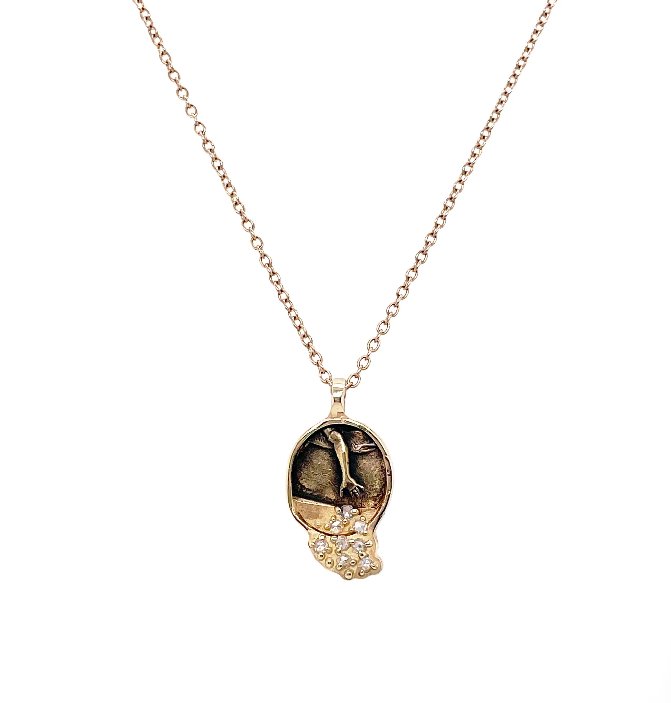 Receiving Diamond Pendant