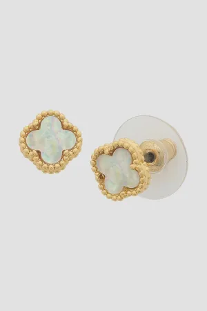 Reign Gold MOP Earrings