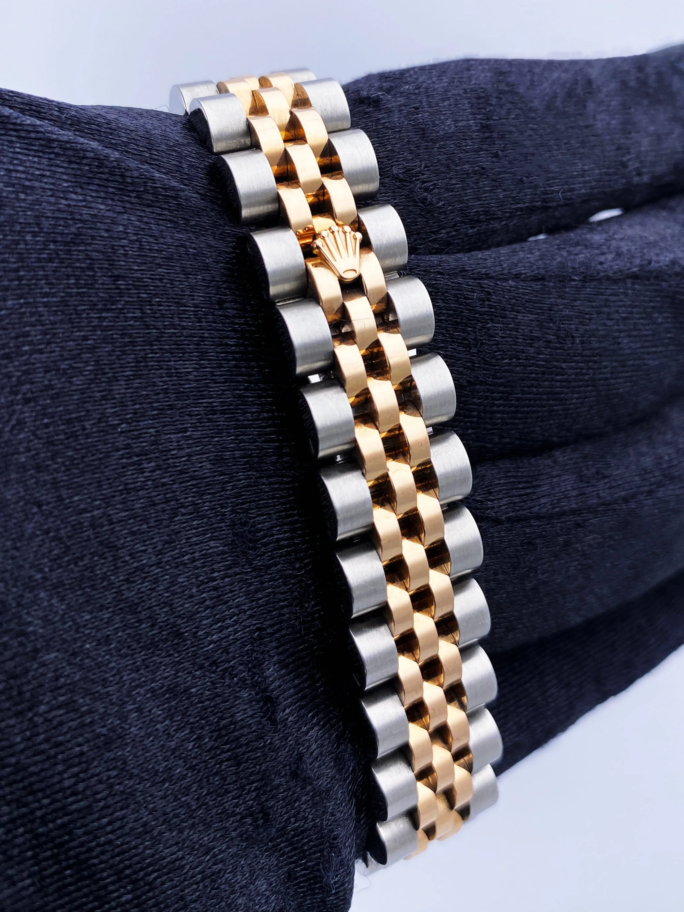 Rolex Datejust 179171 Diamond Black Dial Ladies Watch Box Papers