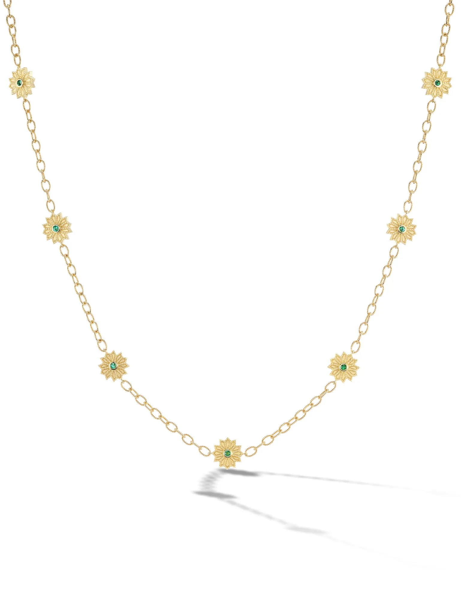 Sacred Flower Station Necklace