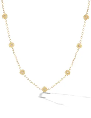 Sacred Flower Station Necklace