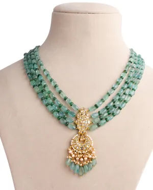 Saivi Polki Bead Pendant