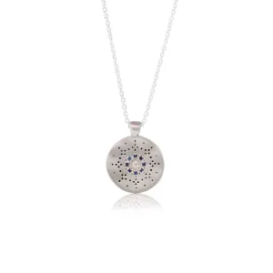 Sapphire and Diamond Reflections Pendant