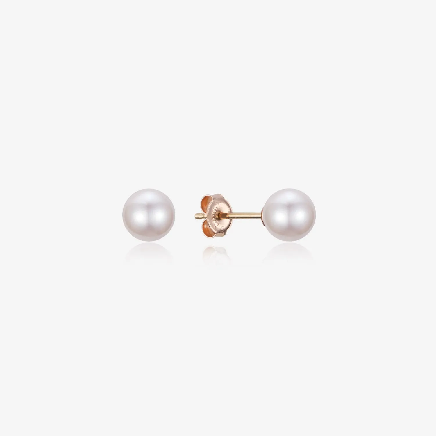 Signature. D Gold Pearl Earring JDRER3F416W