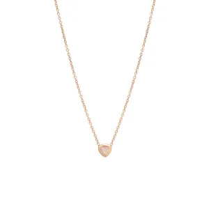 Small Trillion Diamond Necklace