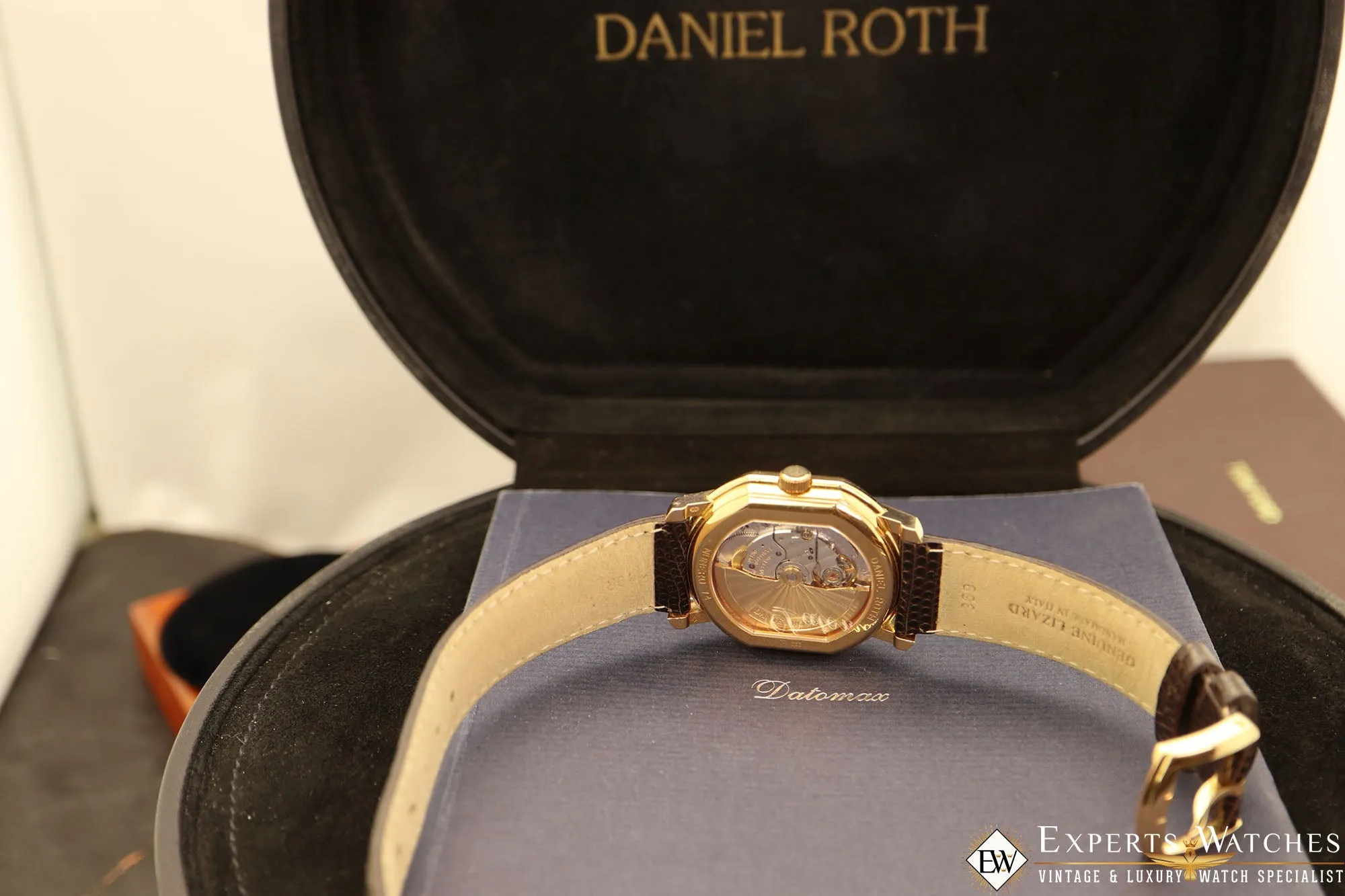 SOLD!!!  Daniel Roth Datomax Masters 18k Big Date Watch 208.L.40.011.CN.BA Box & Papers
