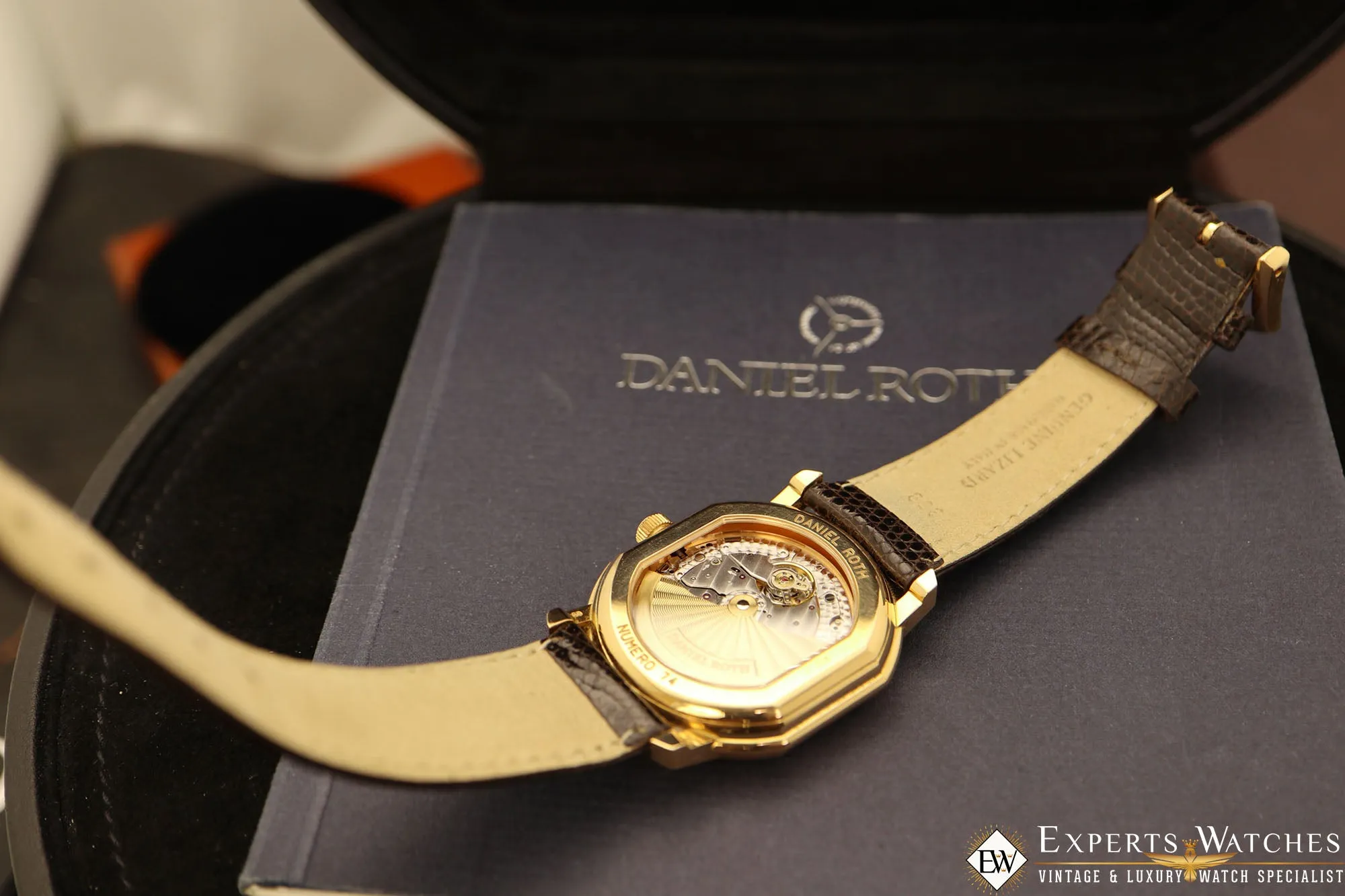 SOLD!!!  Daniel Roth Datomax Masters 18k Big Date Watch 208.L.40.011.CN.BA Box & Papers