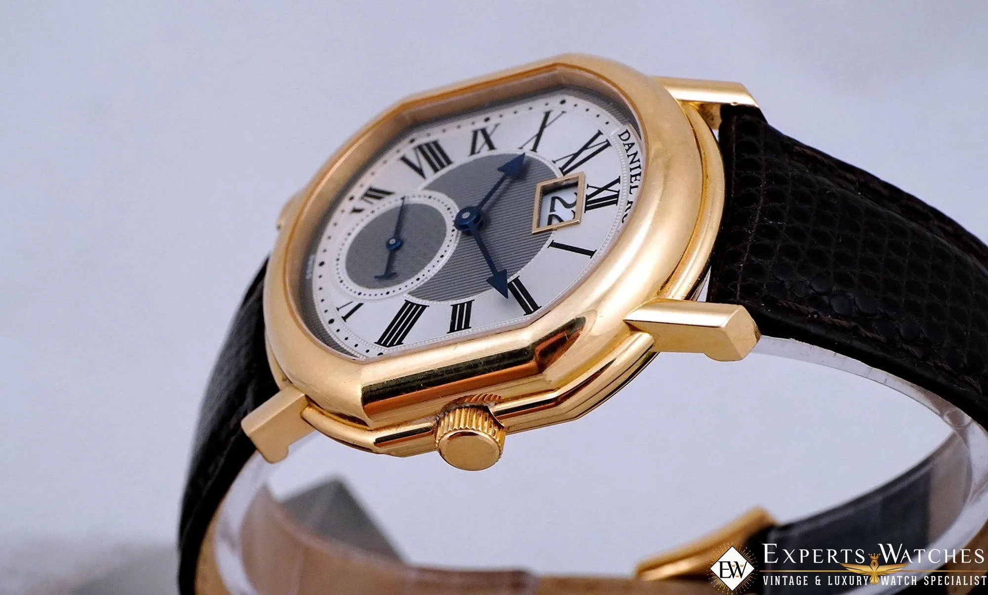 SOLD!!!  Daniel Roth Datomax Masters 18k Big Date Watch 208.L.40.011.CN.BA Box & Papers