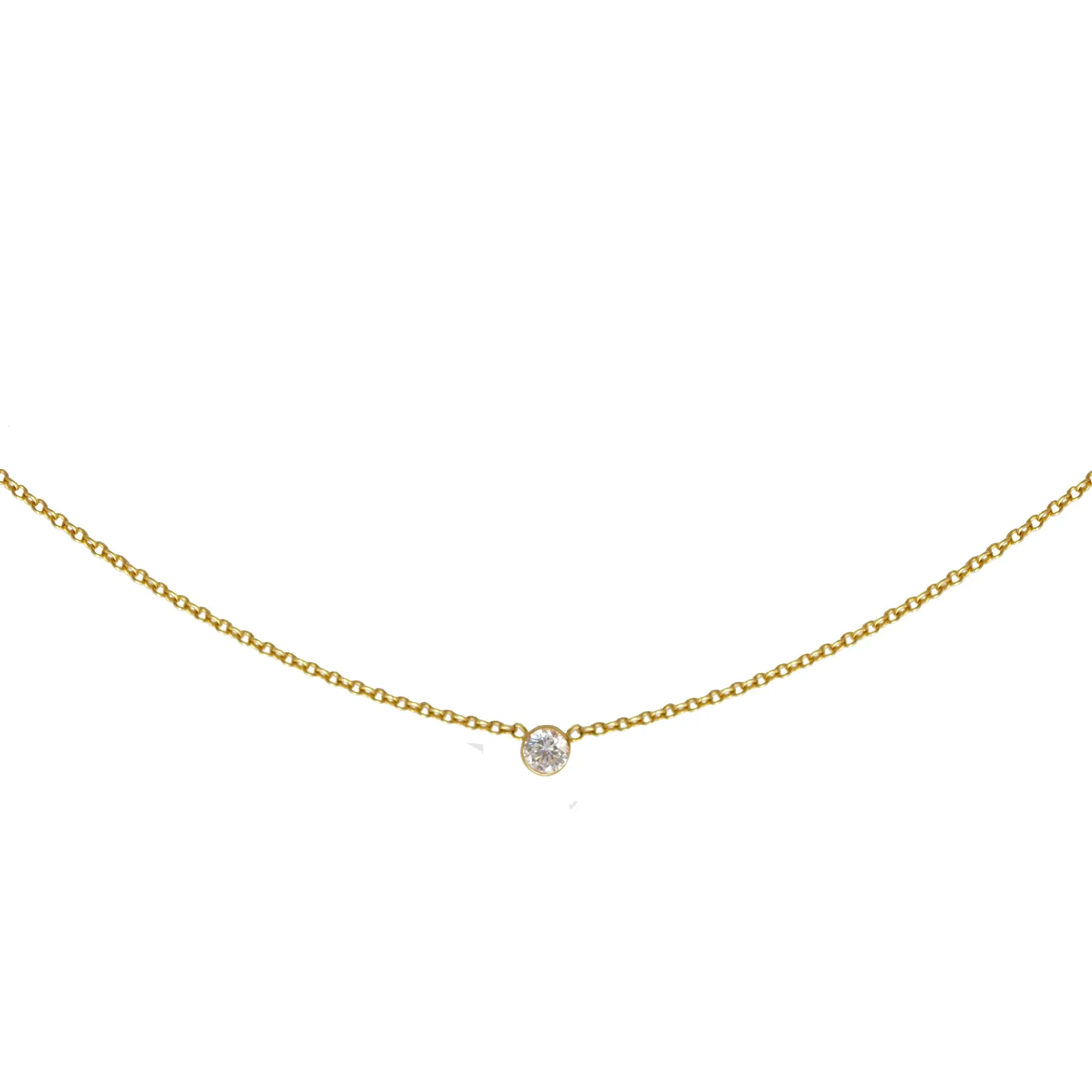 Solitaire Diamond Necklace