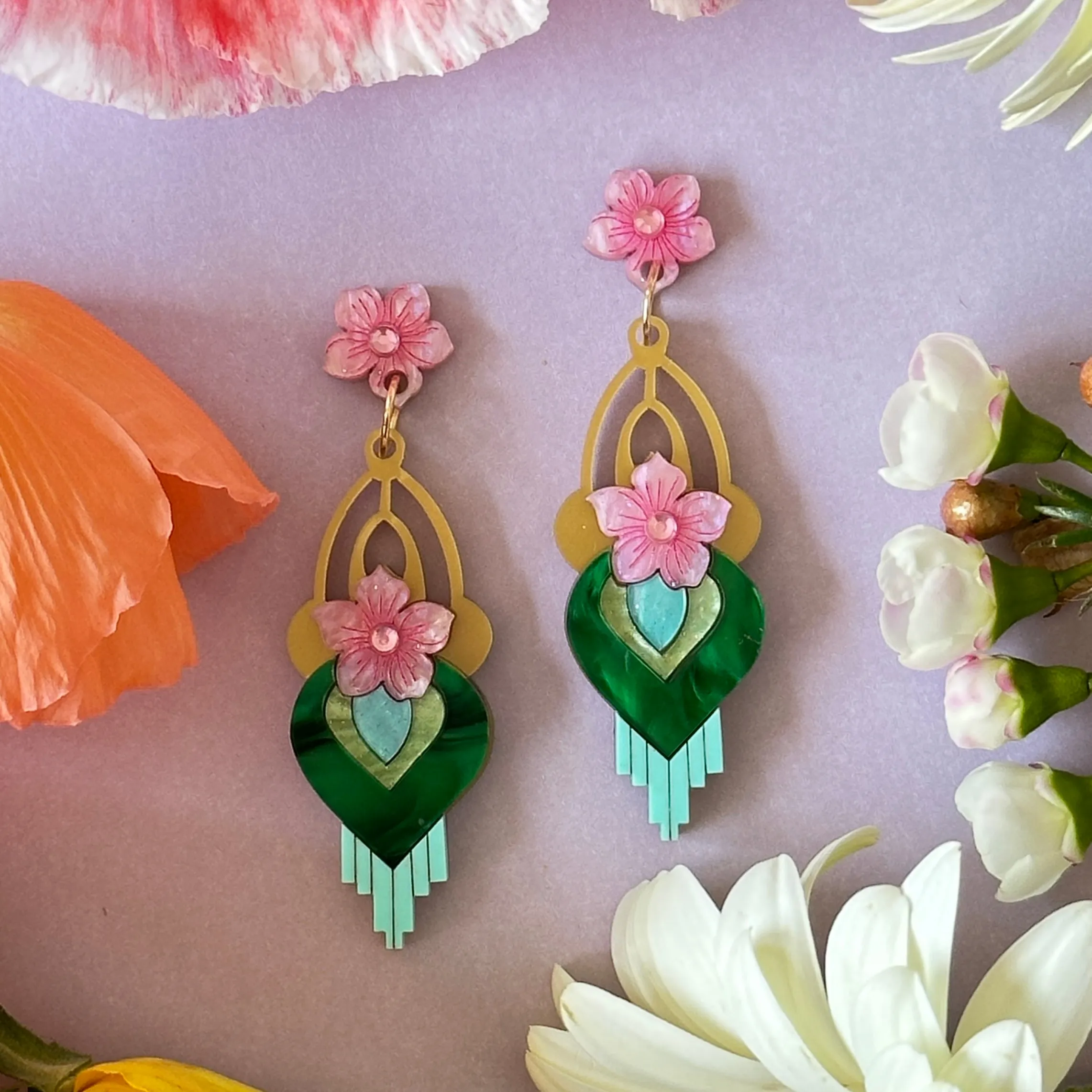 Spring - earrings