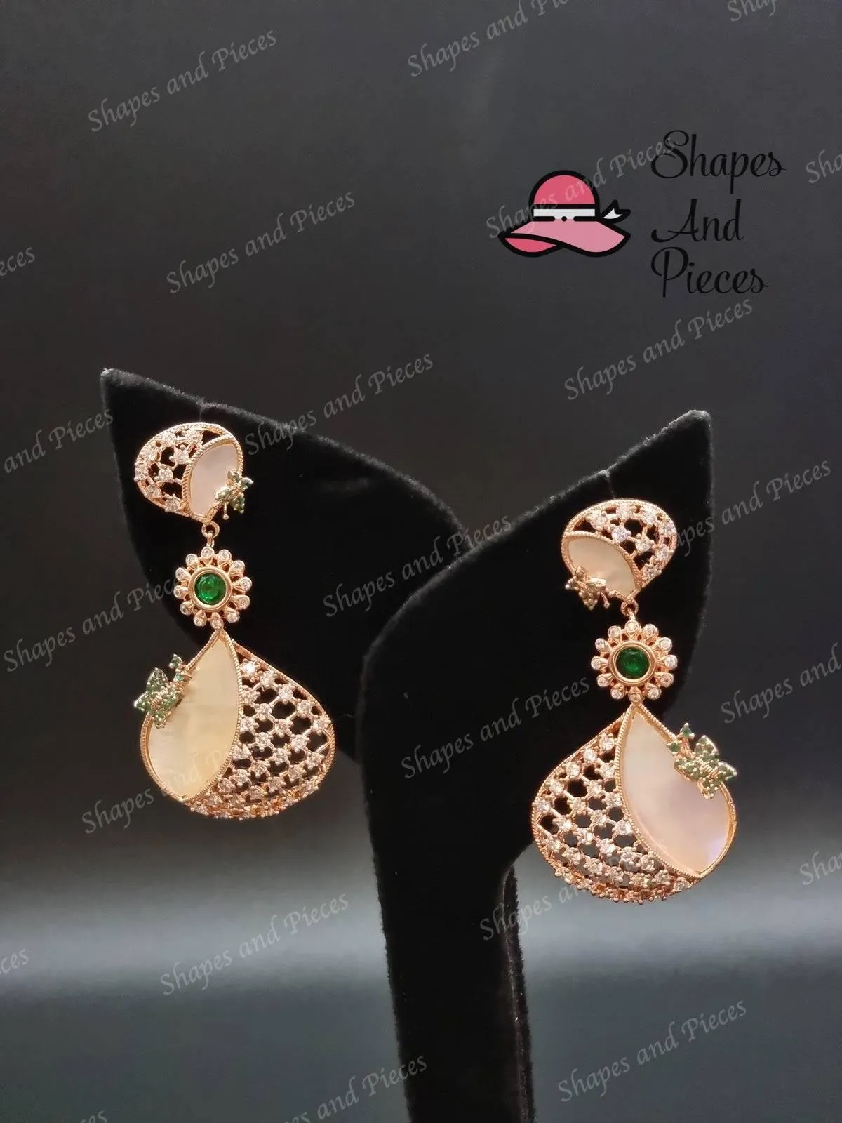 Star Drop Earrings