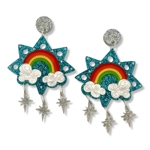 Star Rainbow  🌝 🌈 - earrings