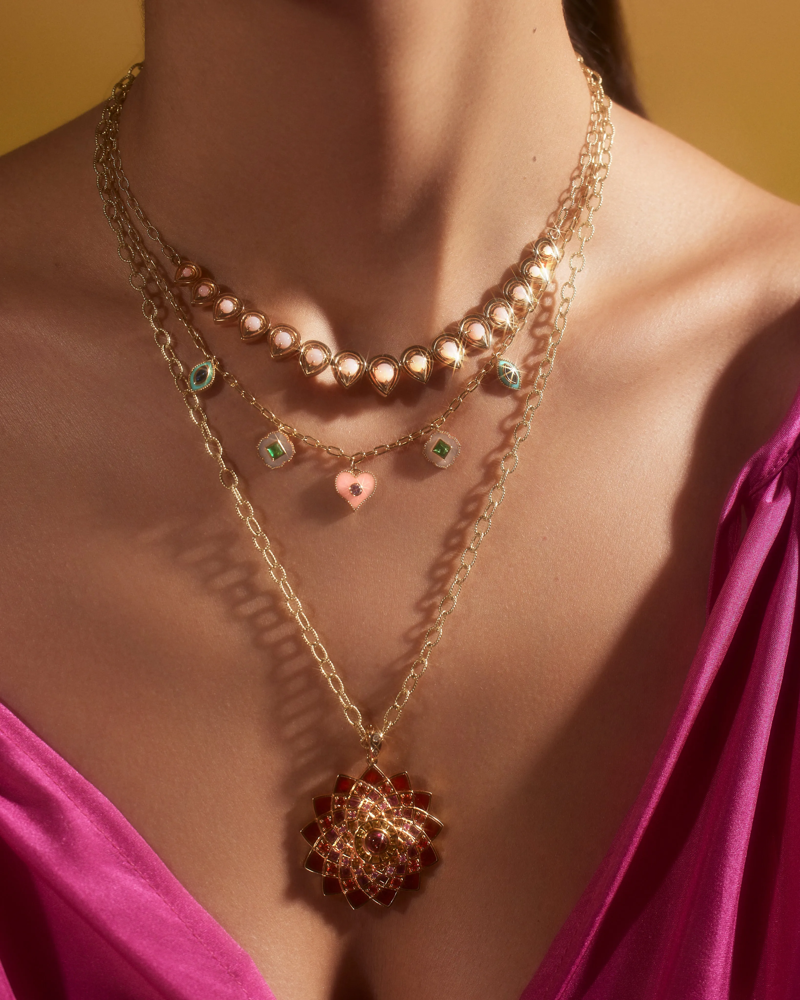 Symbols Pendant Necklace