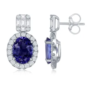 Tanzanite Drop Earrings