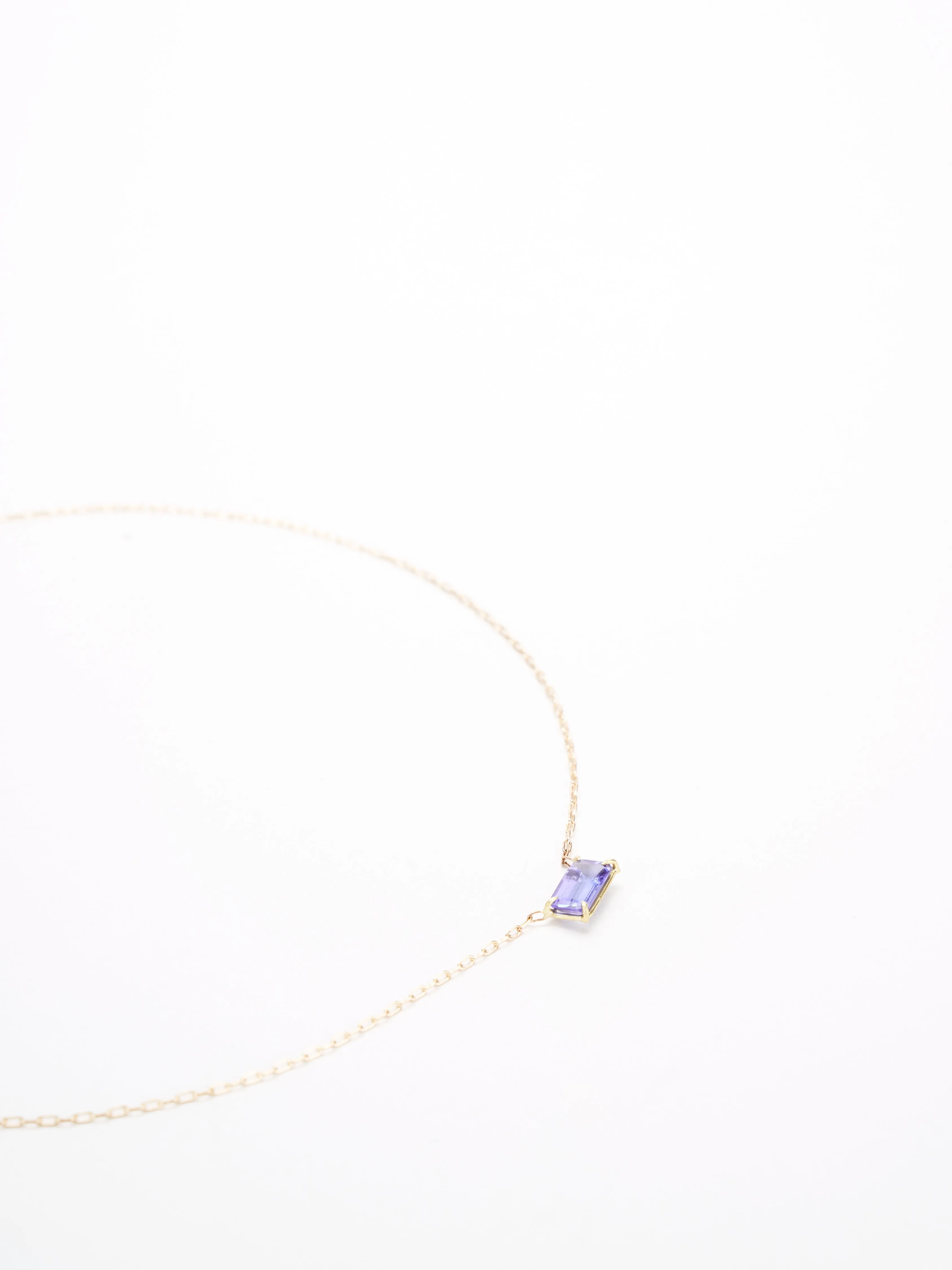 tanzanite necklace