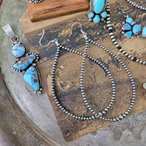 The Callie Pearl Hoops - XL