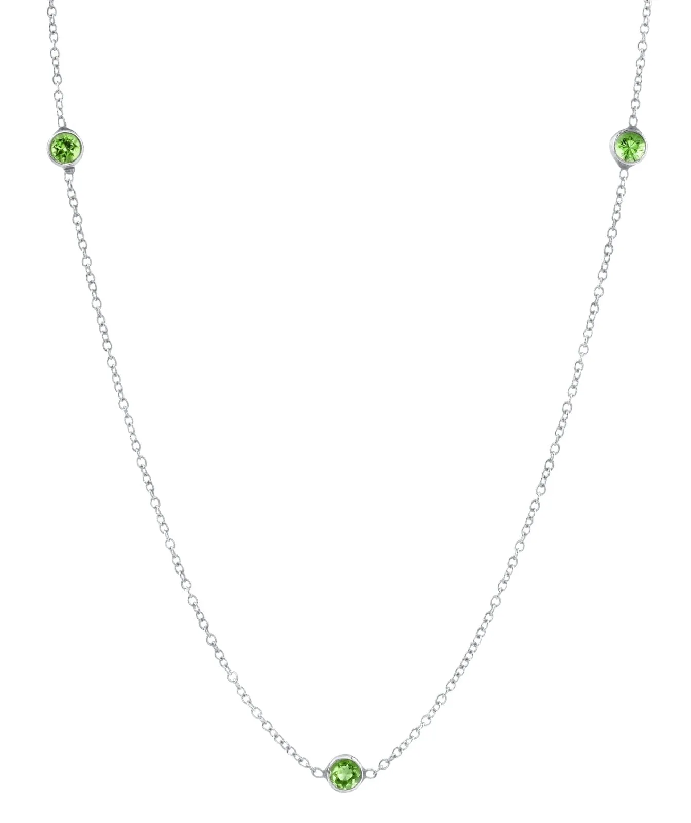 Three Emerald Necklace
