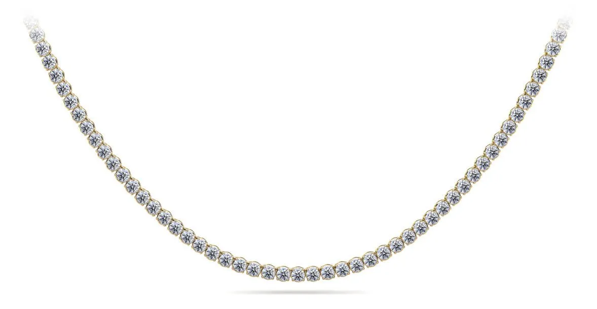 Timeless Dreams Riviera Lab-Grown Diamond Necklace with 14.04 ct.(finished) 3.2mm