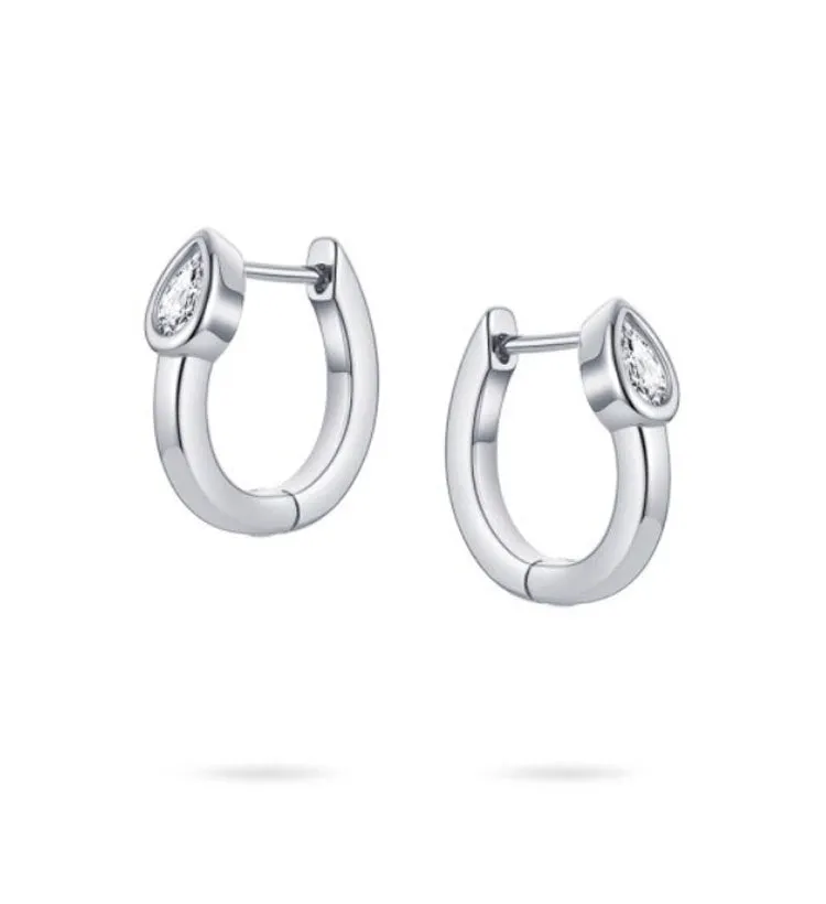 TINY TEARDROP EARRINGS