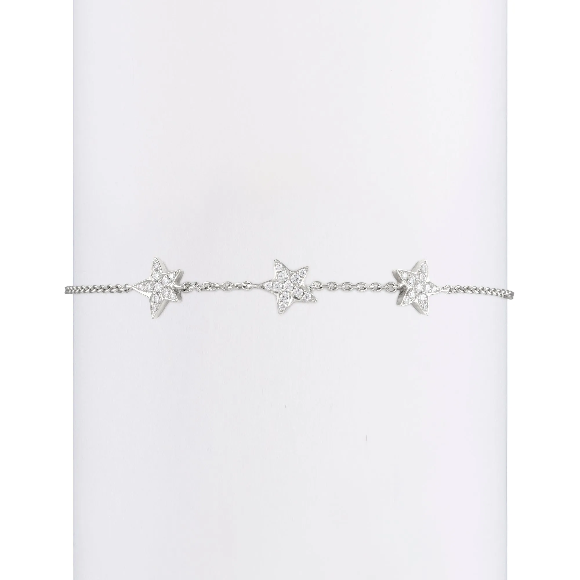 Triple Star Diamond Bracelet