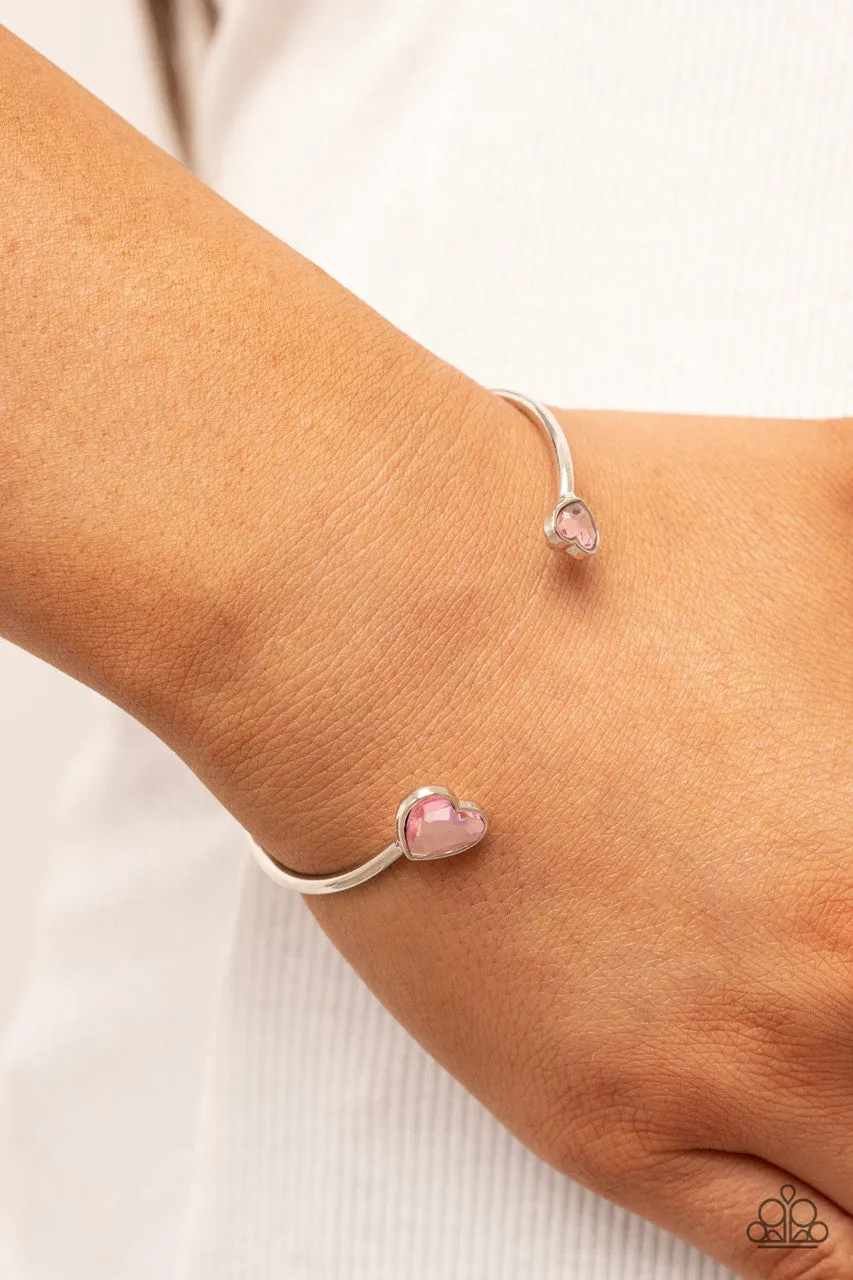 Unrequited Love Pink Paparazzi Bracelet
