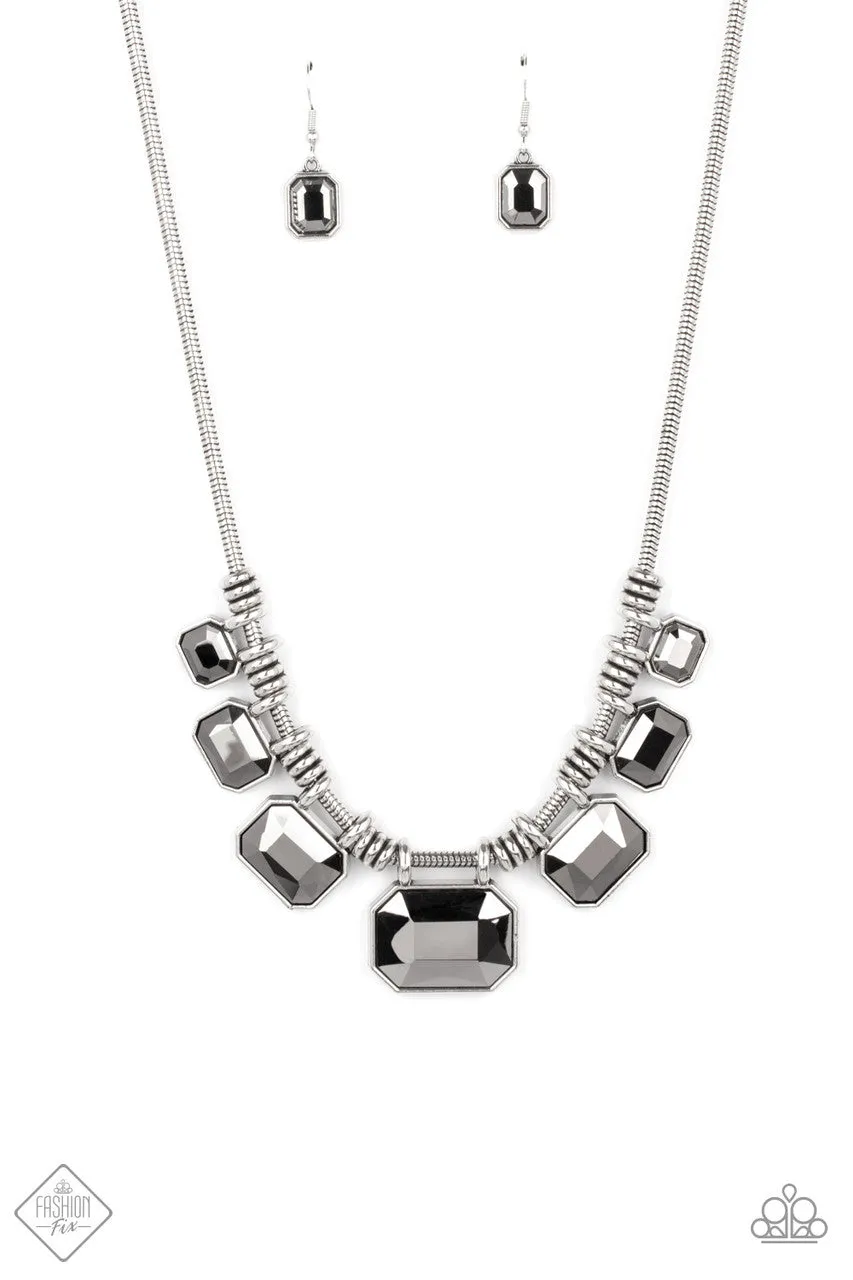 Urban Extravagance Silver Paparazzi Necklace